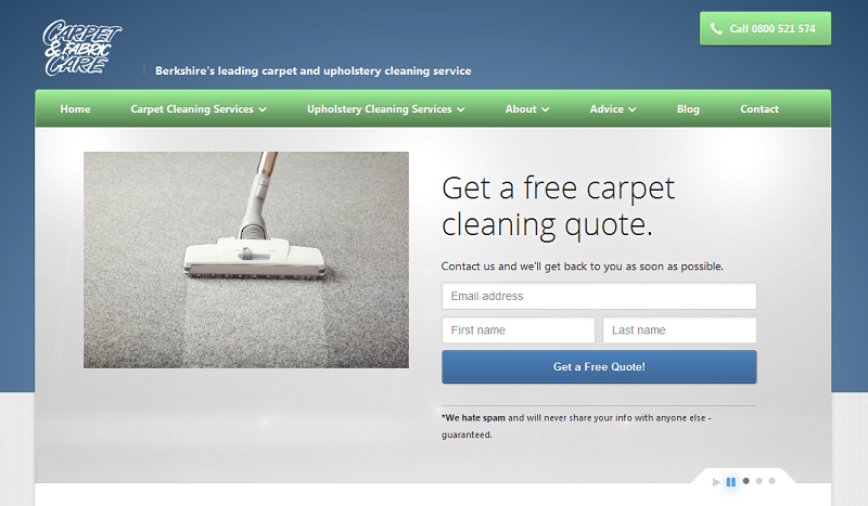 Carpet and Fabric Care